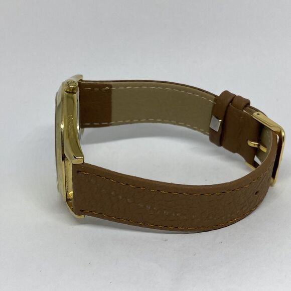 Michael Kors Runway MK3179 Men's Brown Leather Analog Dial Quartz Watch EY663 - Picture 9 of 12